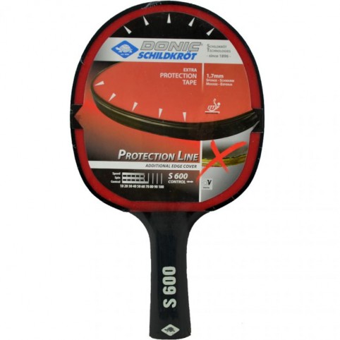 Donic Donic Protection Line 600 723056 Ρακέτα Ping Pong για Παίκτες Μεσαίου Επιπέδου