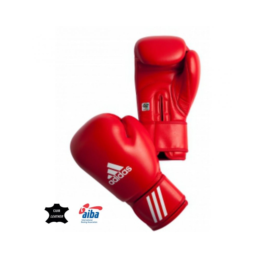 Red adidas discount boxing gloves