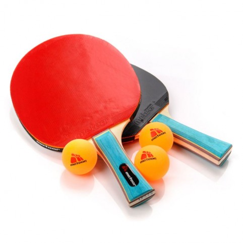 Set of 2 table tennis rackets Meteor Zephyr 15021