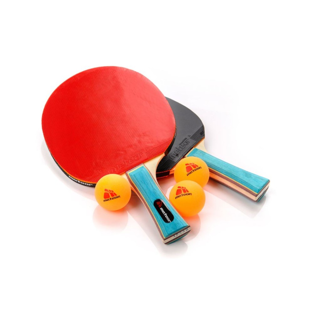 Meteor Zephyr 15021 Σετ Ρακέτες Ping Pong 1-Star για Αρχάριους Παίκτες