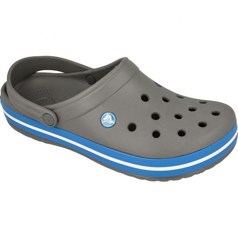 Crocs Crocband M Ανδρικά Παπούτσια Θαλάσσης Charcoal / Ocean 11016-07W