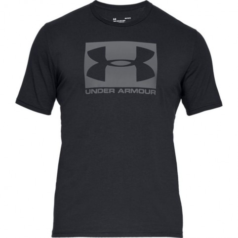 Under Armour Boxed Sportstyle Ανδρικό Αθλητικό T-shirt Κοντομάνικο Μαύρο 1329581-001