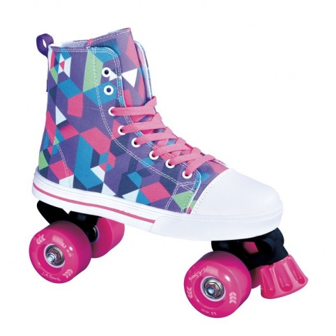 Roller skates La Sports Canvas JR 14120SPI Size 34