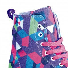 Roller skates La Sports Canvas JR 14120SPI Size 34