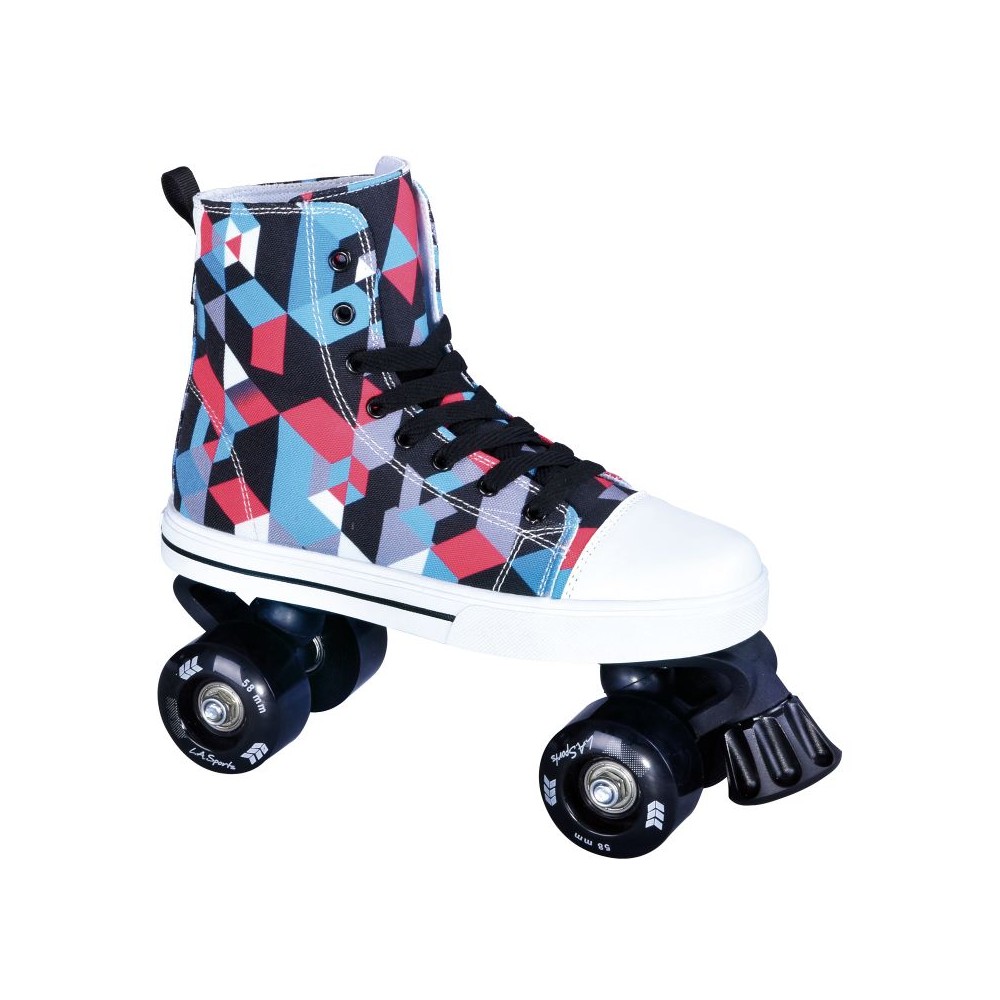 La Sports Canvas 14120SBK-BA Quad Rollers Πολύχρωμα Ενηλίκων/Παιδικά