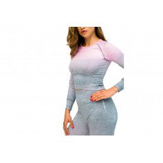 GymHero Ombre Rushguard Longsleeve LONG-MILKSHAKE
