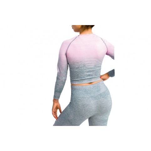 GymHero Ombre Rushguard Longsleeve LONG-MILKSHAKE