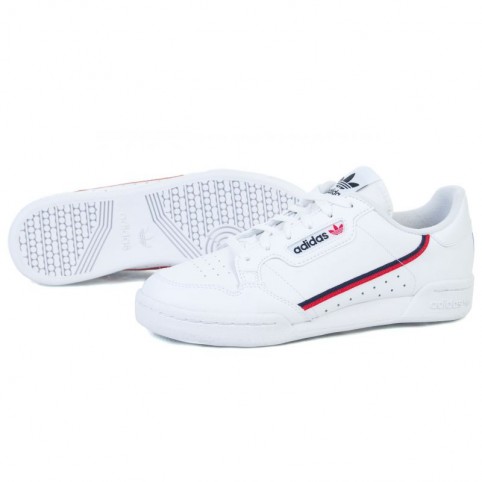 Adidas Παιδικά Sneakers Continental 80 Cloud White / Scarlet / Collegiate Navy F99787 Παιδικά > Παπούτσια > Μόδας > Sneakers