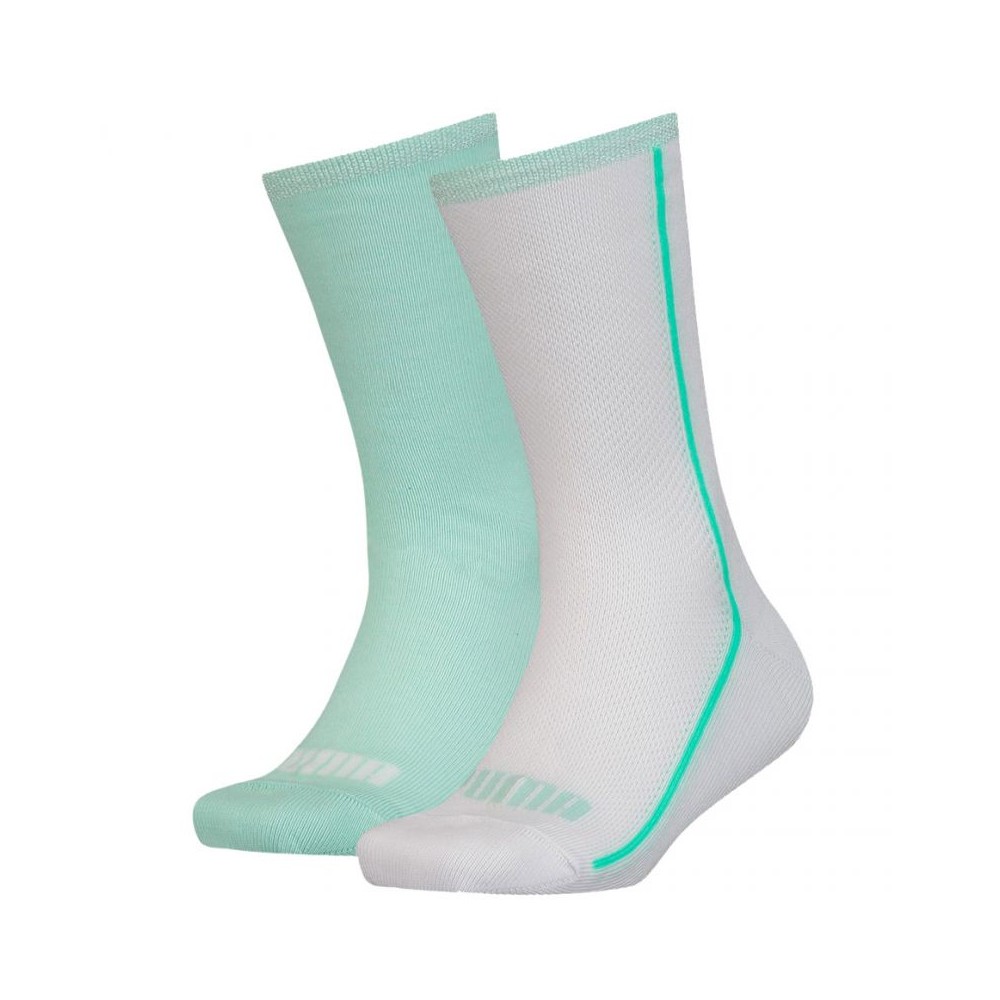 Puma Αθλητικές Παιδικές Κάλτσες Μακριές Πολύχρωμες 2 Ζευγάρια 907628-01