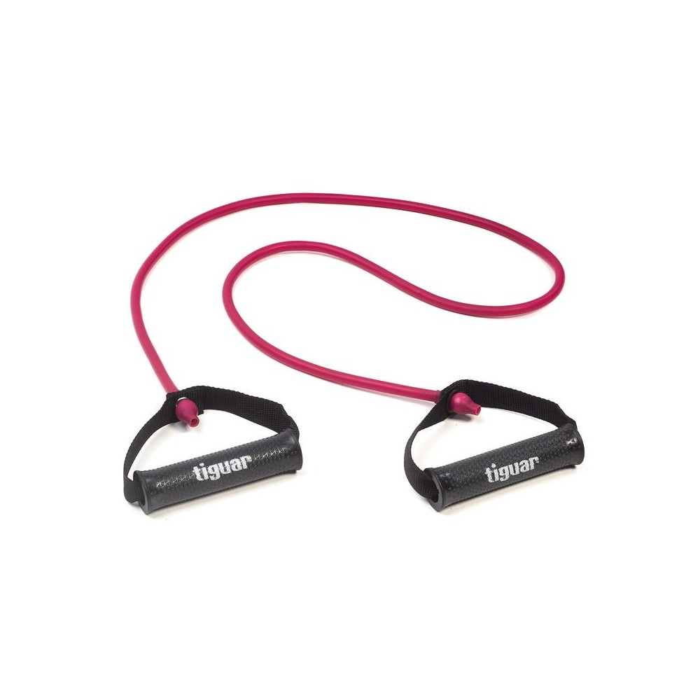 Tiguar Tubing Maxi TI-NTMA004S Λάστιχο Γυμναστικής Σωληνωτό Μαλακό με Λαβές Μωβ
