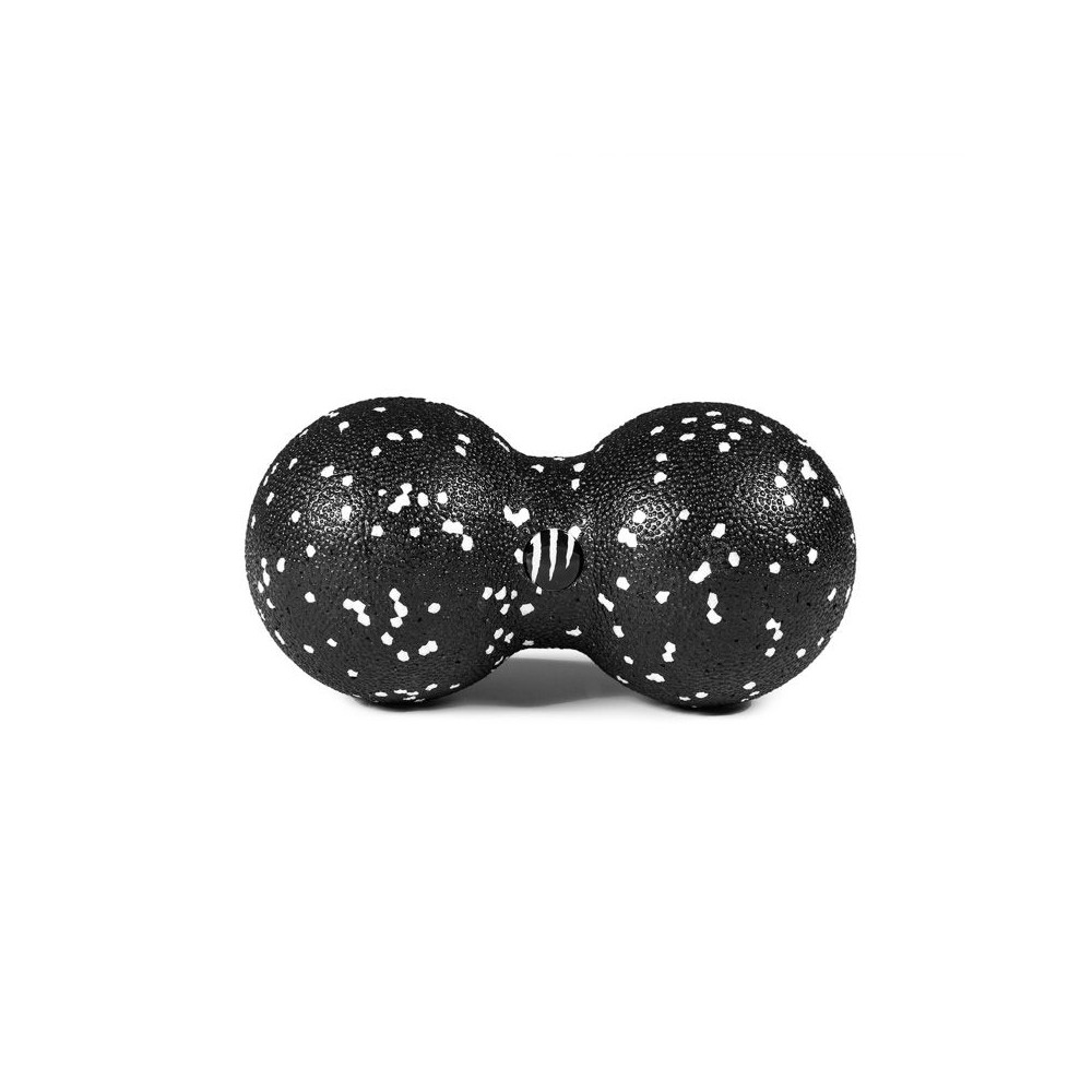 Tiguar Duo Ball Μπάλα Μασάζ Διπλή Μαύρη 16cm