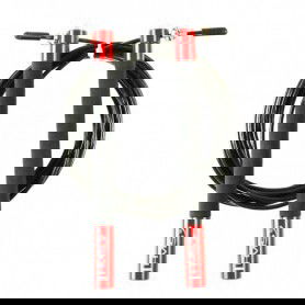 Fast skipping rope HMS SK54 black / red