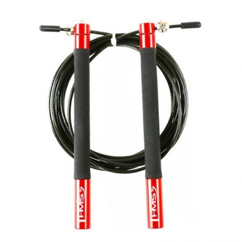 Fast skipping rope HMS SK54 black / red