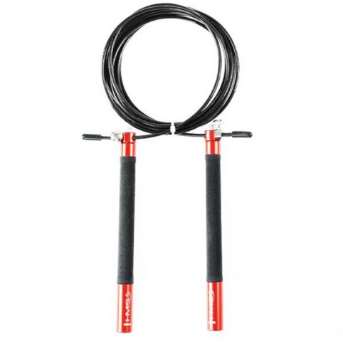 Fast skipping rope HMS SK54 black / red