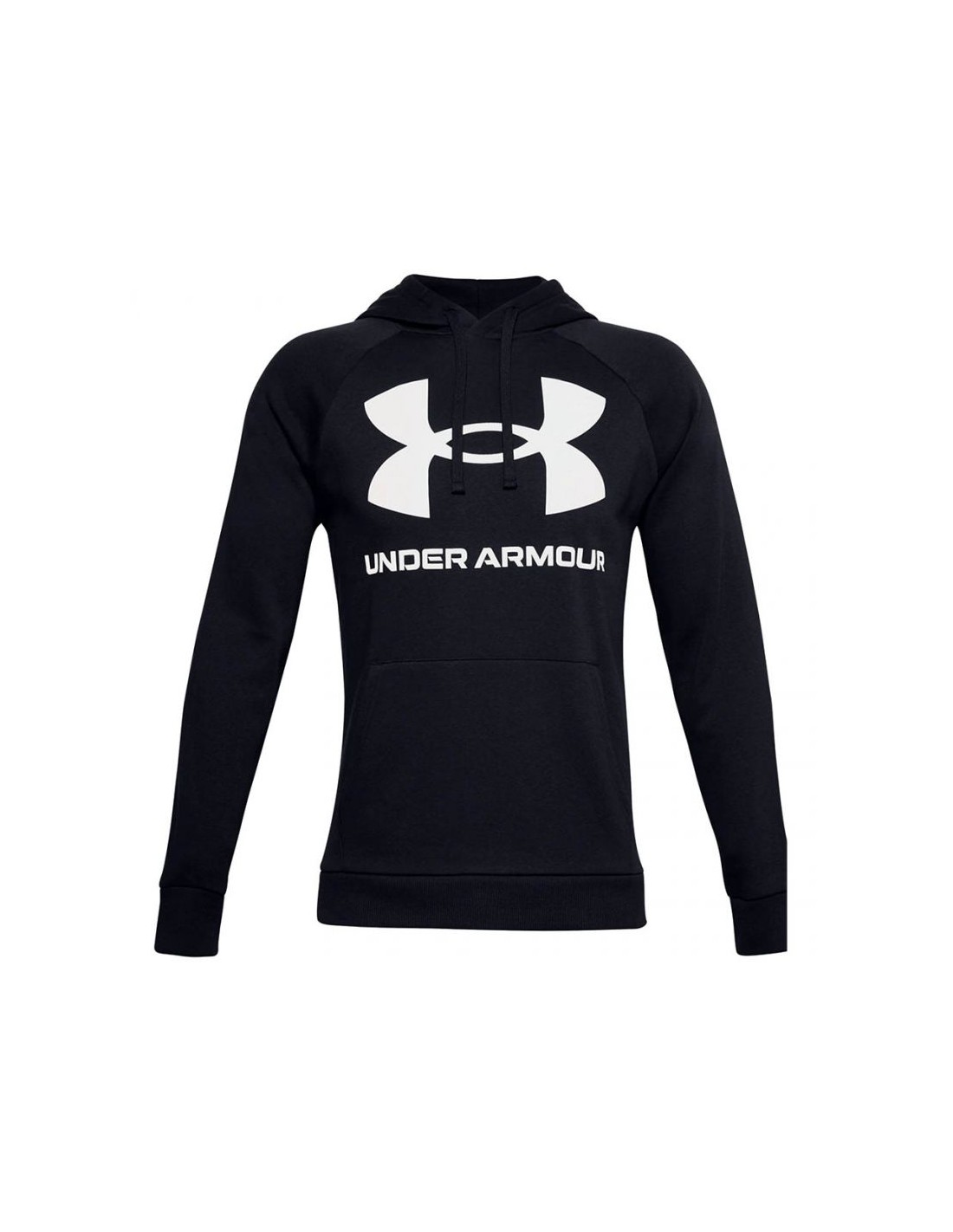 Under Armour Rival Big Ανδρικό Φούτερ με Κουκούλα και Τσέπες Μαύρο 1357093-001