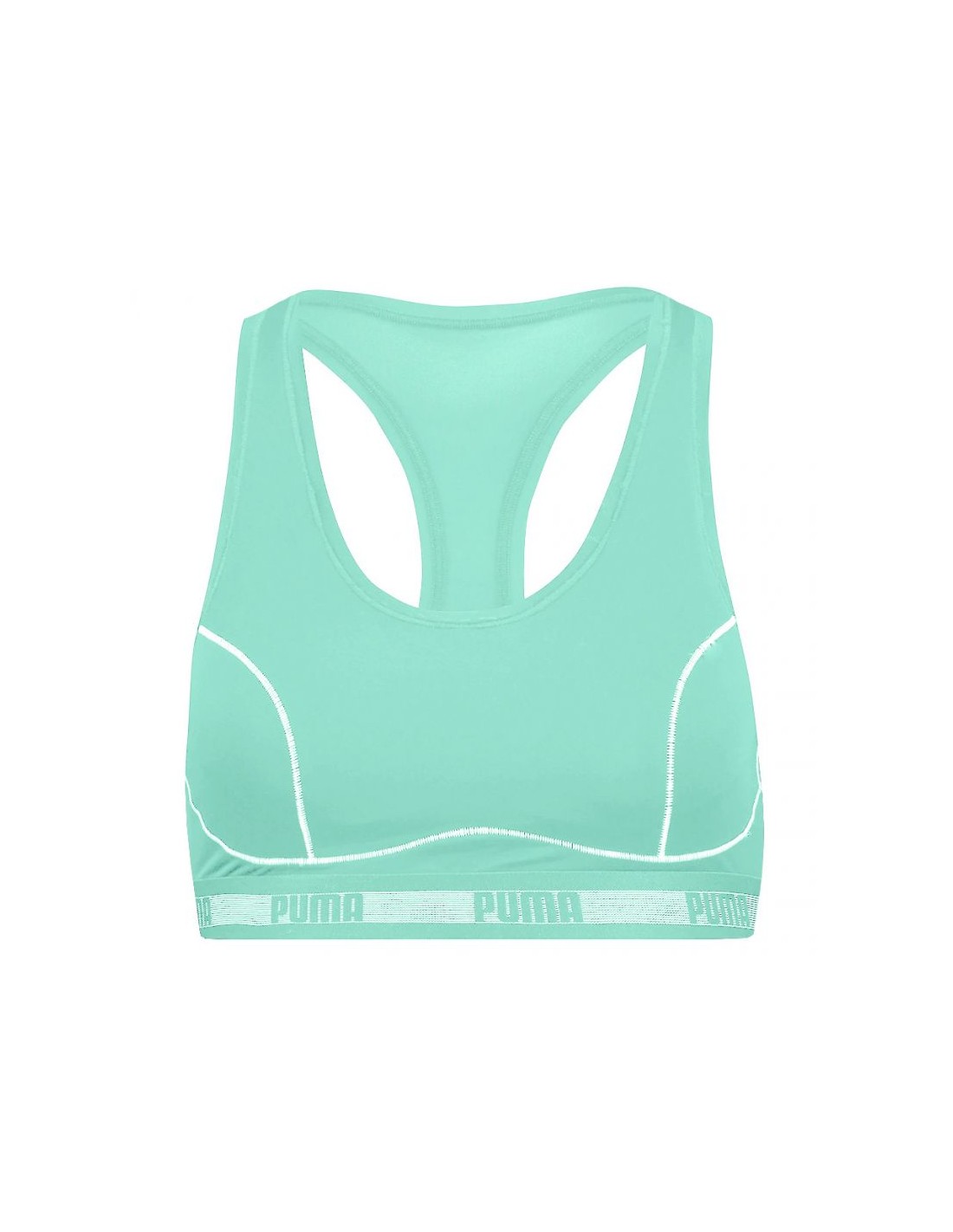 puma padded sports bra