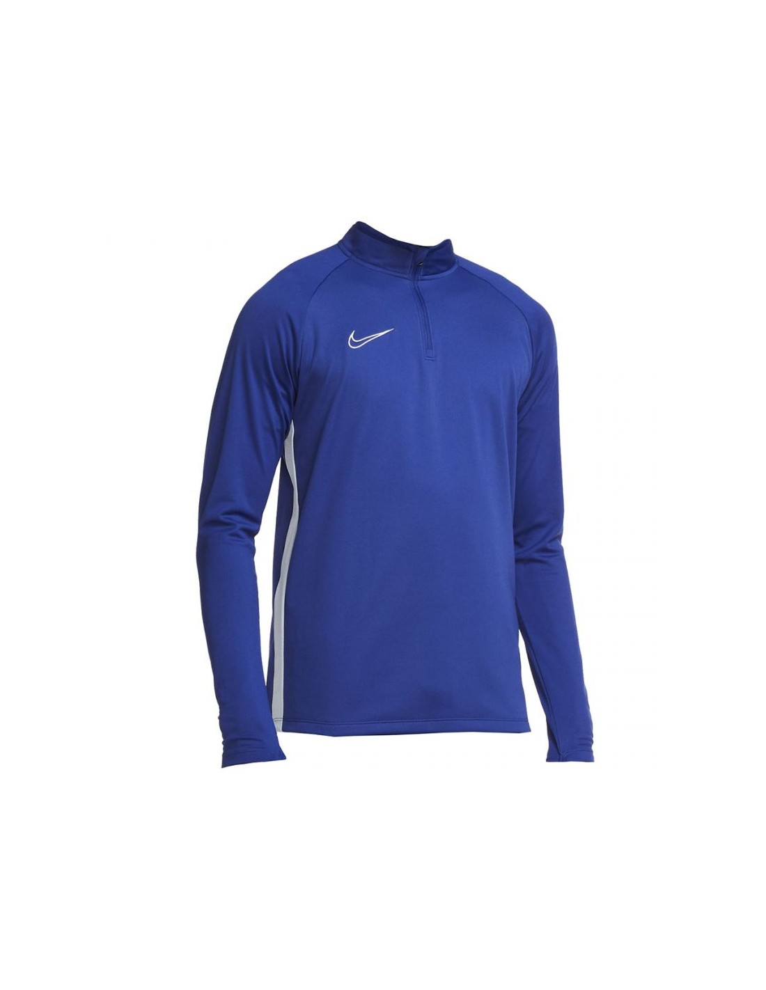 Nike Academy Ανδρική Μπλούζα Dri-Fit με Φερμουάρ Μακρυμάνικη Μπλε AJ9708-455