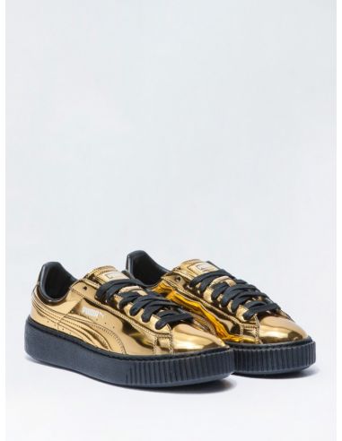 Puma Basket Platform Metallic 362339-04