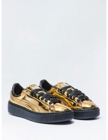 Puma Basket Platform Metallic 362339-04