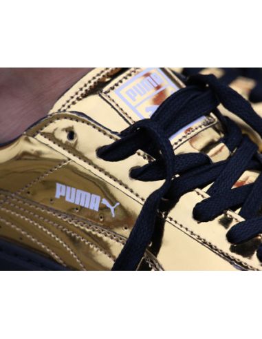 Puma Basket Platform Metallic 362339-04
