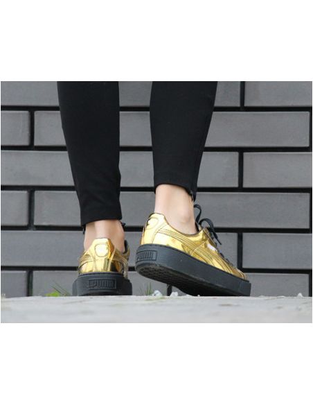 Puma Basket Platform Metallic 362339-04