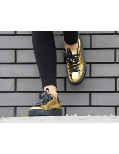 Puma Basket Platform Metallic 362339-04