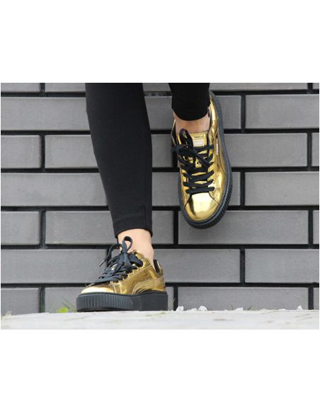 Puma Basket Platform Metallic 362339-04