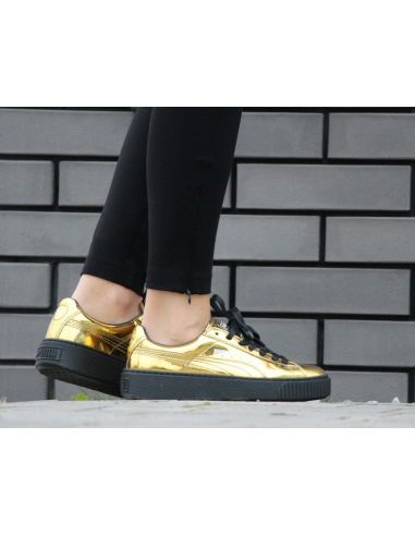 Puma Basket Platform Metallic 362339-04