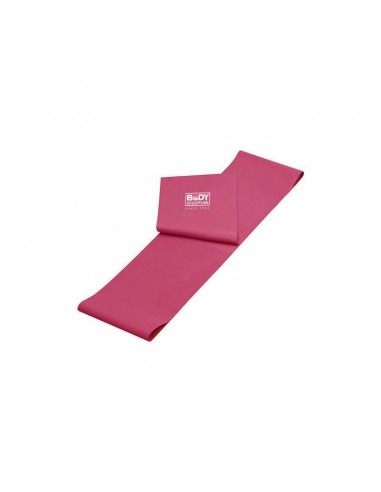 Body Sculpture Pilates Tape BB-102-35 Ελαστικός Ιμάντας Γυμναστικής Μαλακός Ροζ