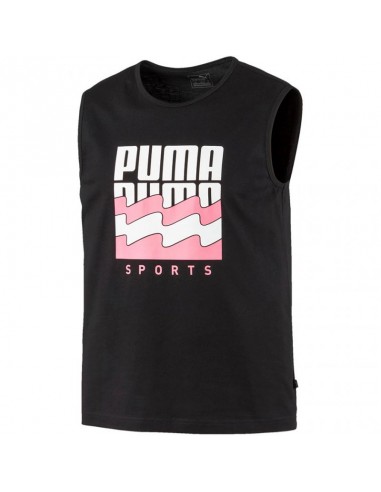 Puma Summer Graphic Sleeveless Μπλουζάκι M 581906 01
