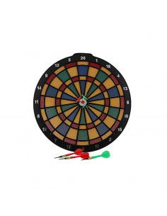 Plastic dart board 40 cm 6 darts BT26903 / EBO01316