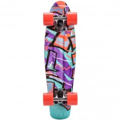 Meteor Multicolor Graffiti 22604 skateboard