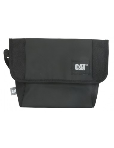 CAT Detroit Courier Ανδρική Τσάντα Ταχυδρόμου σε Μαύρο χρώμα 83828-01