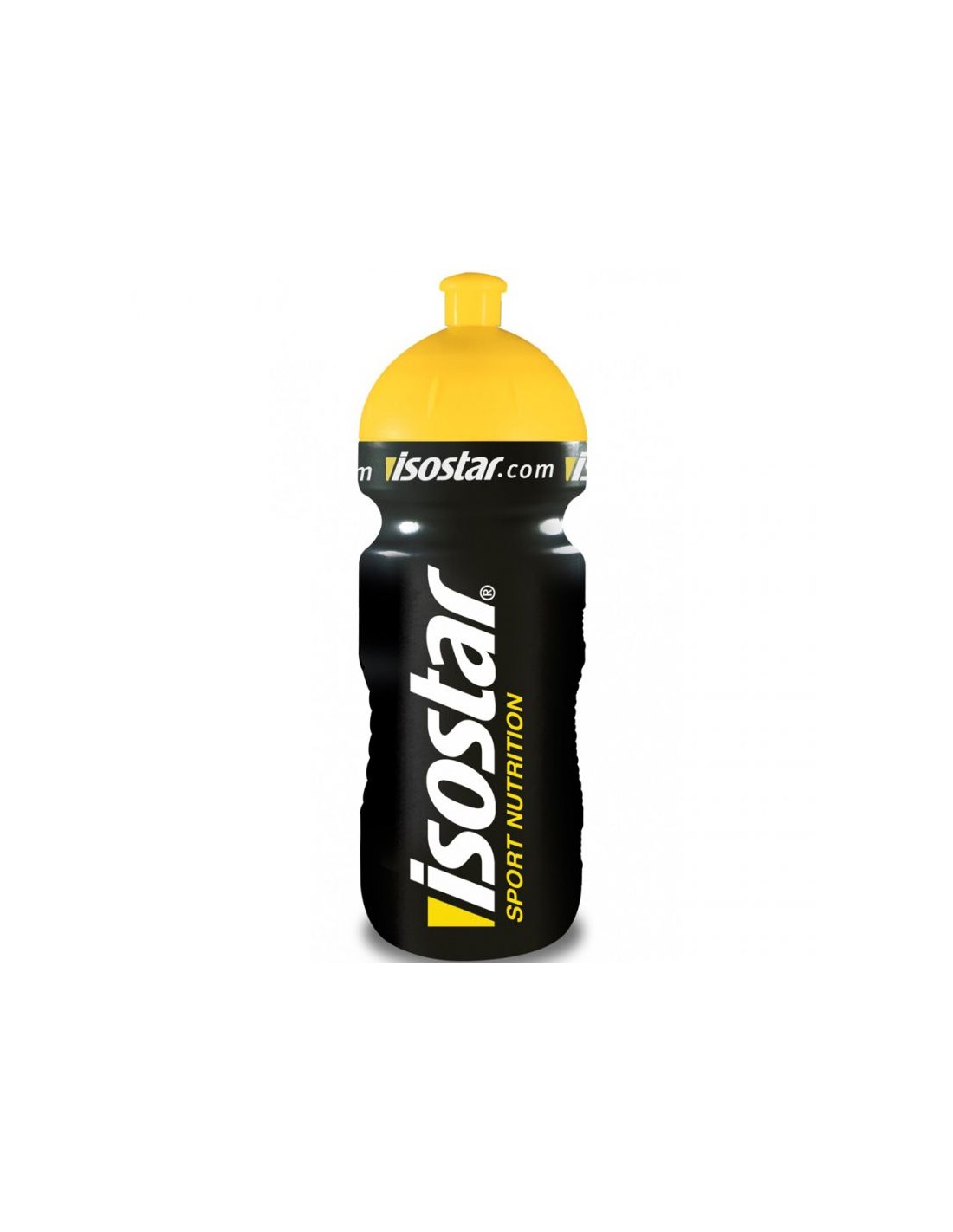 Isostar Isostar Water Bottle Αθλητικό Πλαστικό Παγούρι 650ml Μαύρο