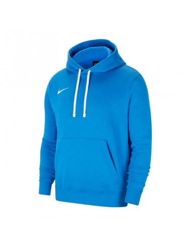 Nike Fleece Παιδικό Φούτερ με Κουκούλα και Τσέπες Γαλάζιο Park 20 CW6896-463