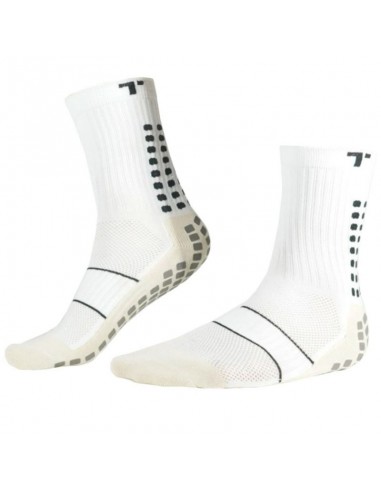 Trusox Thin Ποδοσφαιρικές Κάλτσες Λευκές/Μαύρες 1 Ζεύγος