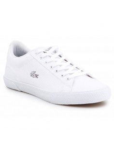 Lacoste Lerond Ανδρικά Sneakers Λευκά 7-38CMA005621G 2