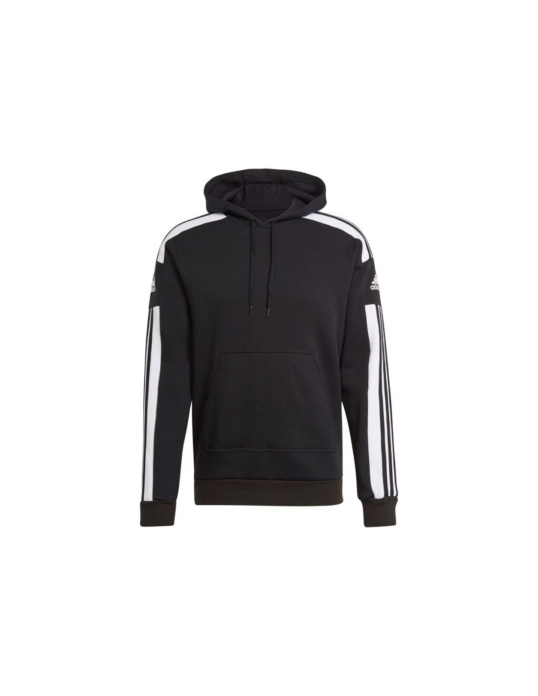 Adidas Squadra 21 Ανδρικό Φούτερ με Κουκούλα και Τσέπες Fleece Μαύρο GT6634