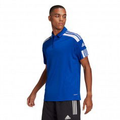 The adidas Squadra 21 Polo M GP6427 football shirt