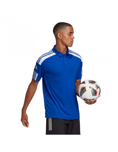 The adidas Squadra 21 Polo M GP6427 football shirt