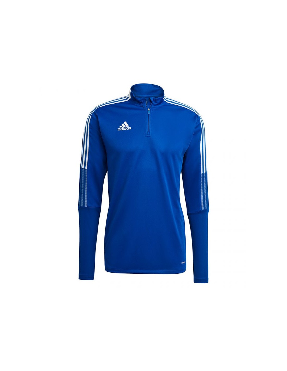 Adidas Tiro 21 Ανδρική Μπλούζα με Φερμουάρ Μακρυμάνικη Μπλε GH7302