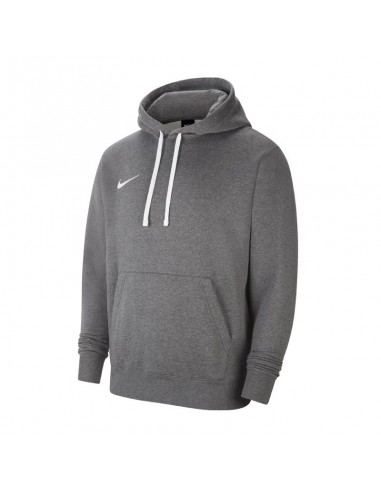 Nike Fleece Παιδικό Φούτερ με Κουκούλα και Τσέπες Γκρι Park 20 CW6896-071