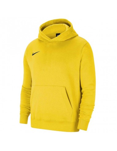 Nike Nike Fleece Παιδικό Φούτερ με Κουκούλα και Τσέπες Κίτρινο Park 20 CW6896-719