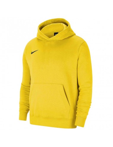 Nike Fleece Παιδικό Φούτερ με Κουκούλα και Τσέπες Κίτρινο Park 20 CW6896-719