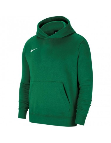 Nike Fleece Παιδικό Φούτερ με Κουκούλα και Τσέπες Πράσινο Park 20 CW6896-302