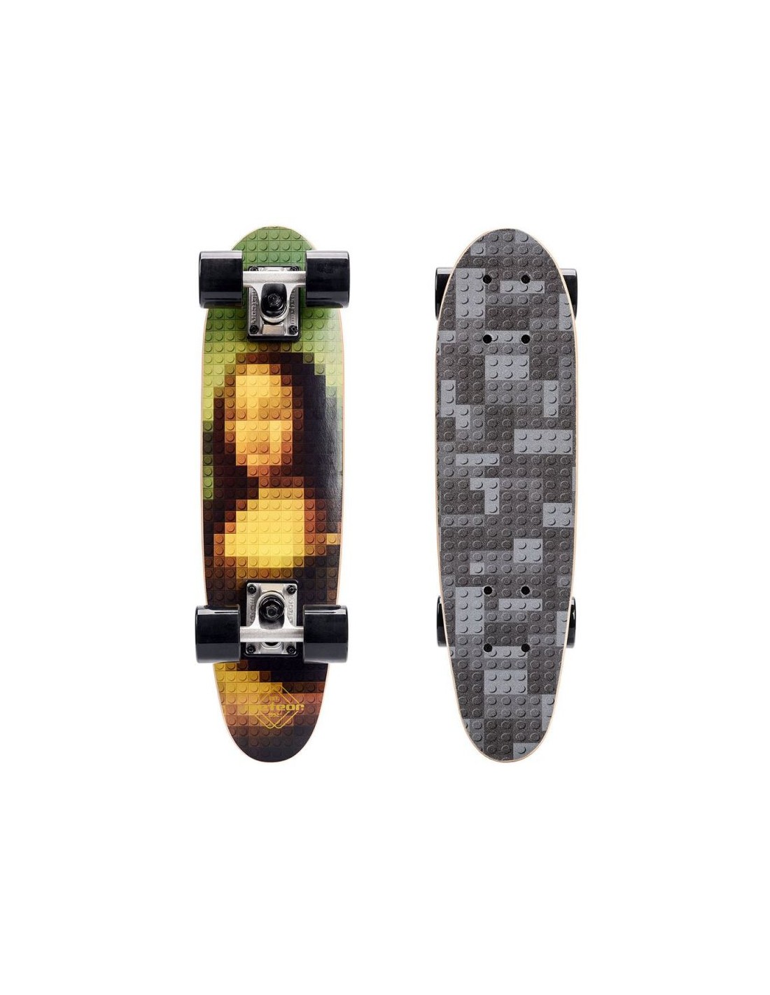 Meteor Mona Lisa 22592 5.90" Complete Penny Board Πολύχρωμο