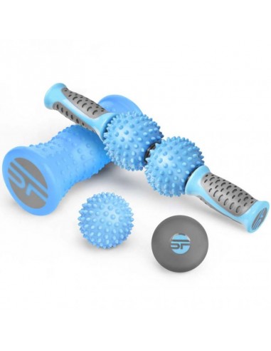 Spokey Salamba 928926 Î£ÎµÏ„ Foam Rollers ÎœÏ€Î»Îµ