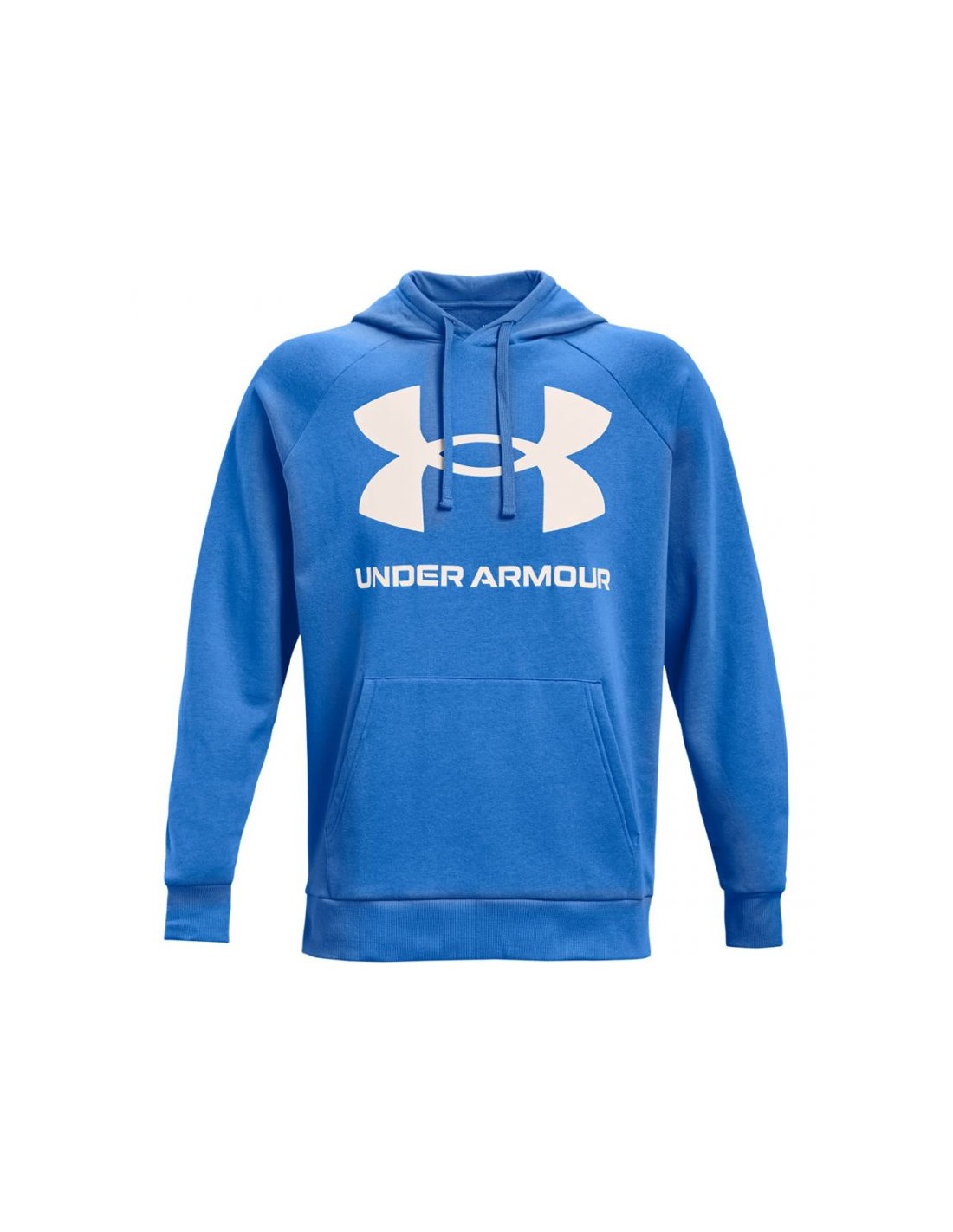 Under Armour Rival Ανδρικό Φούτερ με Κουκούλα και Τσέπες Fleece Μπλε 1357093-787