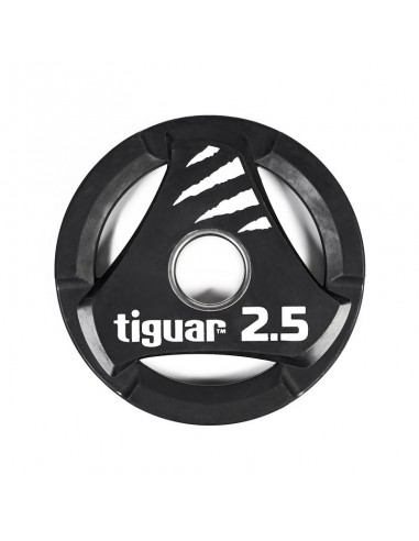 Olympic plate tiguar PU 2.5 kg TI-WTPU00250