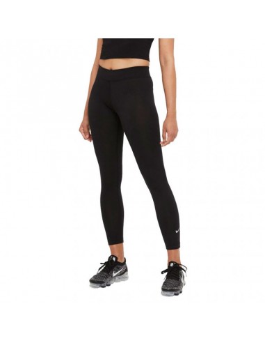 Nike Essentials Γυναικείο Cropped Κολάν Ψηλόμεσο Μαύρο CZ8532-010